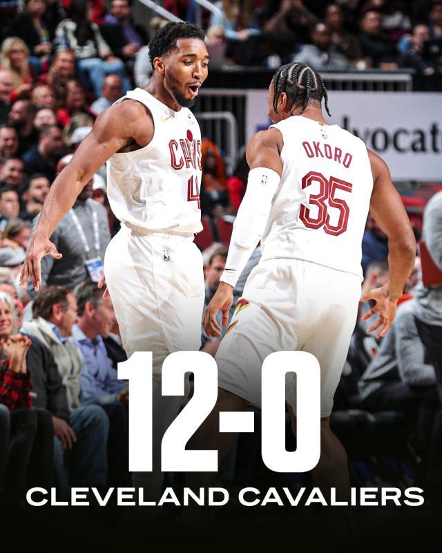 开云体育app下载-73胜勇士之后最强开局！骑士12连胜继续狂飙