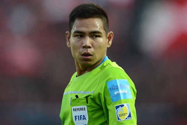 国足明晚对阵关岛裁判敲定：泰国裁判西瓦功执法